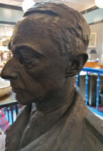 Load image into Gallery viewer, Brigadier George Mark Oswald Davey self portrait bronze bust
