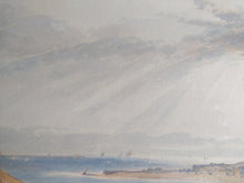 Load image into Gallery viewer, Alfred Vickers 1786-1868 Dover from Castle Hill a watercolour