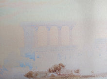 Load image into Gallery viewer, Augustus Osborne Lamplough 1877-1930: Ruins in The Nile Valley. a watercolour.