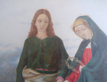 Load image into Gallery viewer, Sir Hubert von Herkomer CVO, RA 1849-1914: Christ Meets Mary Magdalen After The Resurrection. Watercolour.