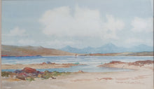 Load image into Gallery viewer, Peter MacGregor Wilson 1856-1928 Scottish Coastal Scene watercolour