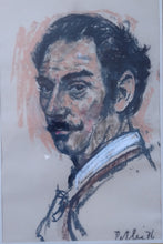 Load image into Gallery viewer, Llewellyn Petley Jones Portrait of John Ellis of Richmond. Watercolour. Gunnersbury arts Ltd.