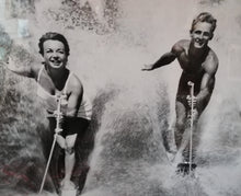 Load image into Gallery viewer, Photograph of a Waterskiing Quartet
