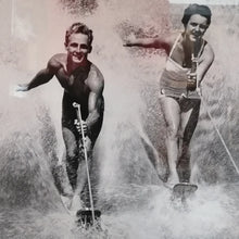 Load image into Gallery viewer, Photograph of a Waterskiing Quartet
