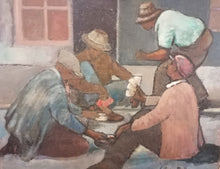 Load image into Gallery viewer, Soweto Card Players by Sylvia Molloy (1914-2008)
