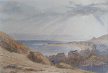 Load image into Gallery viewer, Alfred Vickers 1786-1868: Dover From Castle Hill. Watercolour
