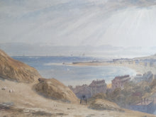 Load image into Gallery viewer, Alfred Vickers 1786-1868: Dover From Castle Hill. Watercolour
