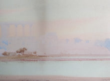 Load image into Gallery viewer, Augustus Osborne Lamplough 1877-1930: Ruins in The Nile Valley. a watercolour.
