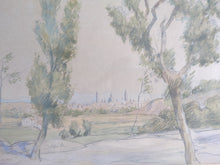 Load image into Gallery viewer, Charles Martin Hardie, Scottish 1858-1916 Florence from San Miniato watercolour
