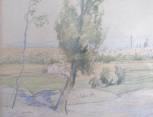 Load image into Gallery viewer, Charles Martin Hardie, Scottish 1858-1916 View of Florence from San Miniato watercolour. Gunnersbury Arts Ltd.
