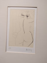 Load image into Gallery viewer, Douglas Portway: Nude Before a Mirror artist proof etching

