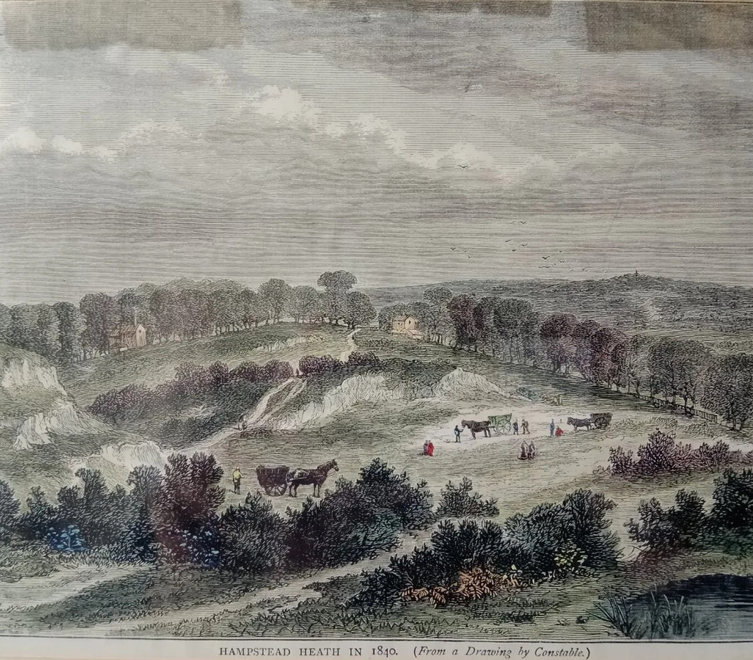 Hampstead Heath in 1840