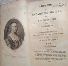 Load image into Gallery viewer, Letters of Madame de Sevigne to Her Daughter and Friends
