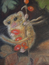 Load image into Gallery viewer, Sylvia Eaves contemporary artist. Dormouse. Pastel.
